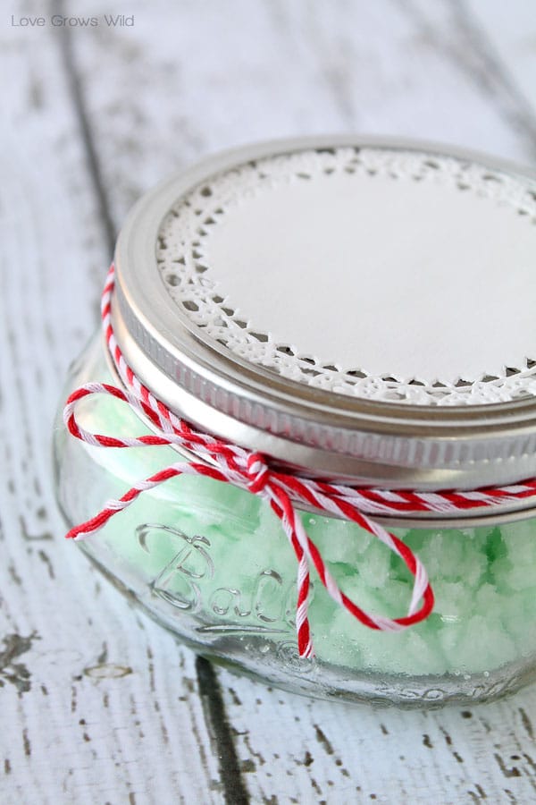 Mint Sugar Scrub