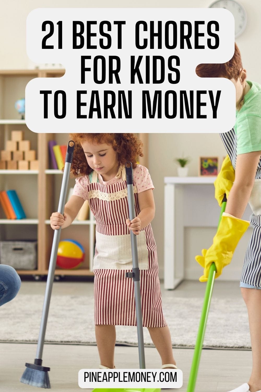 21 Best Chores For Kids To Earn Money Pin