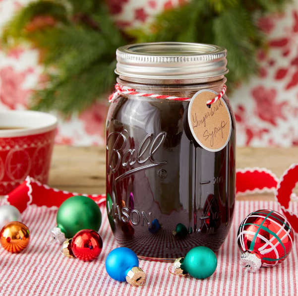 Homemade Gingerbread Syrup