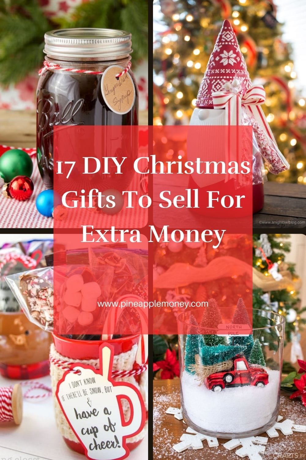 DIY Christmas Gifts To Sell For Extra Money Pin