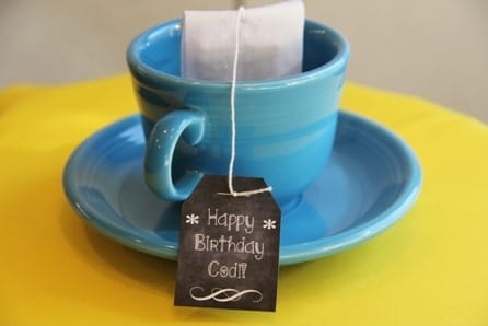 Tea Bag Money Gift Holder