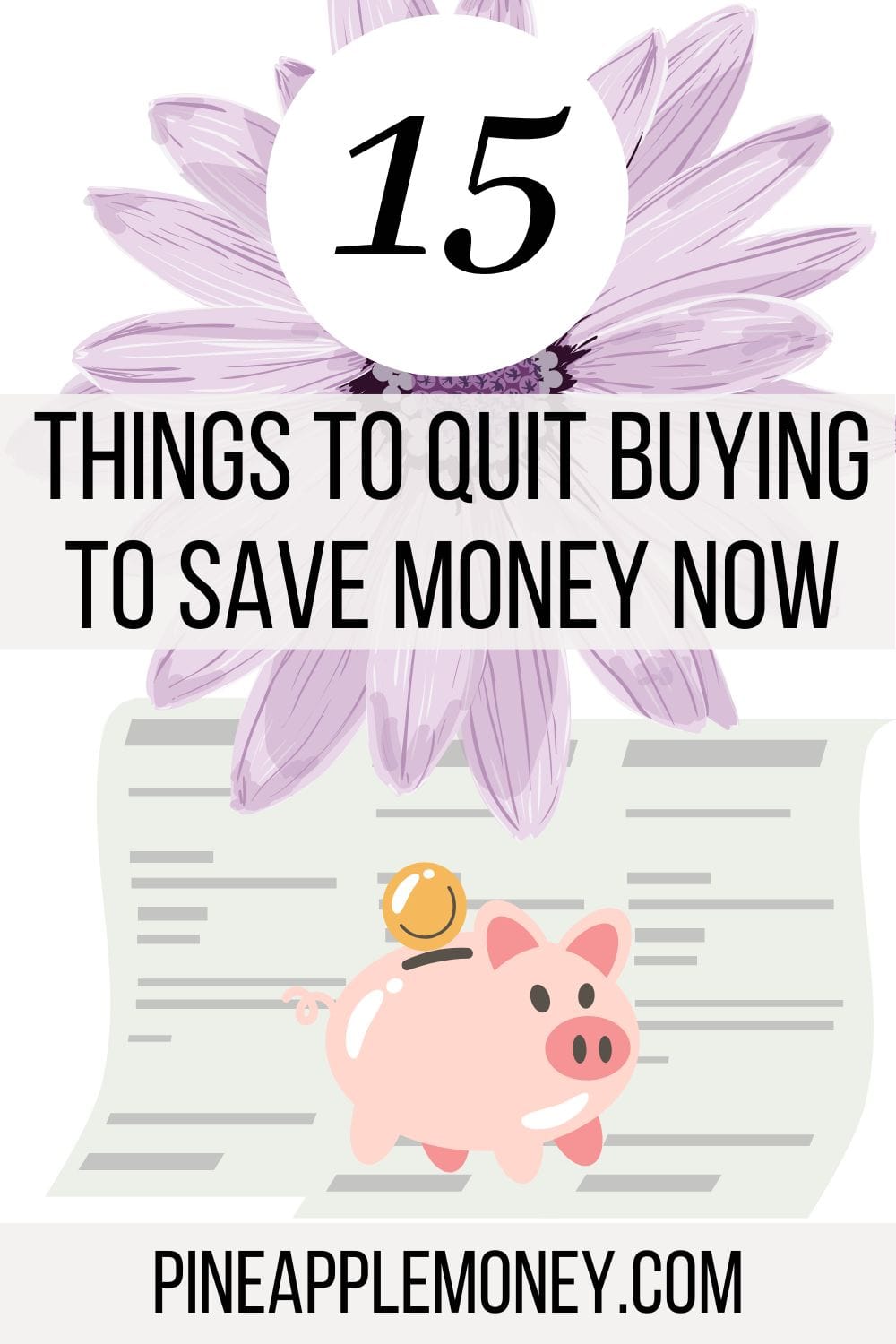 Things to Stop Buying When Trying to Save Money Pin
